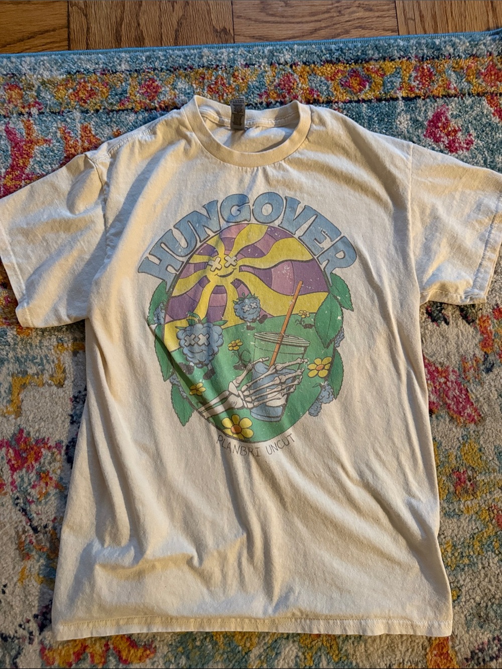 Hungover Skeleton Tee - Plan Bri Uncut - Barstool
